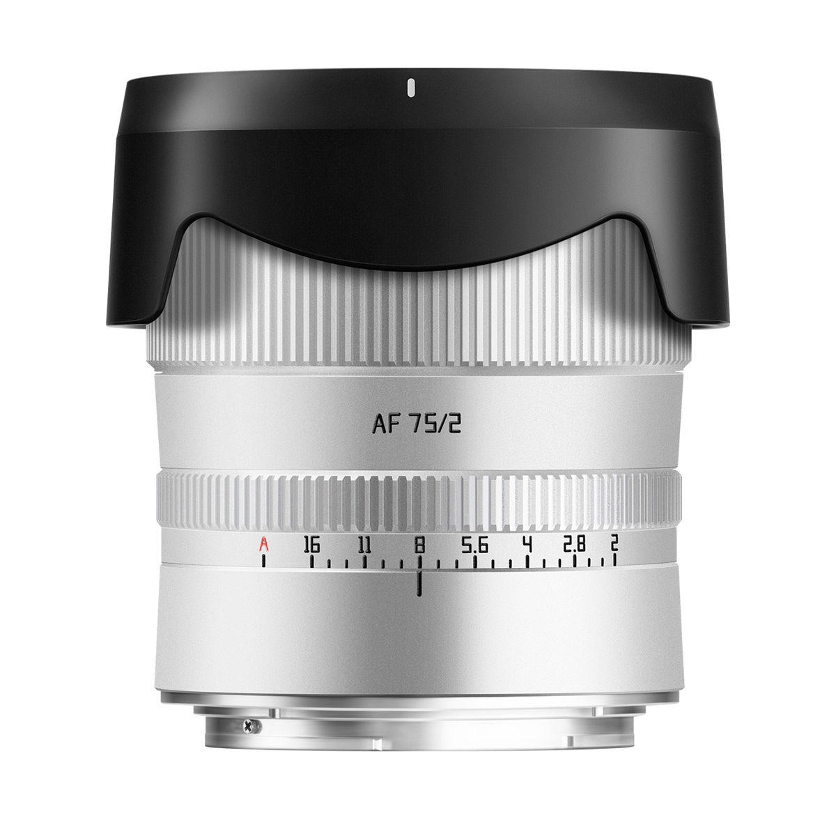 TTARTISAN AF 2/75 mm, Nikon Z FF silber, Objektiv TTARTISAN AF 2/75 mm, Nikon Z FF silber, Objektiv
