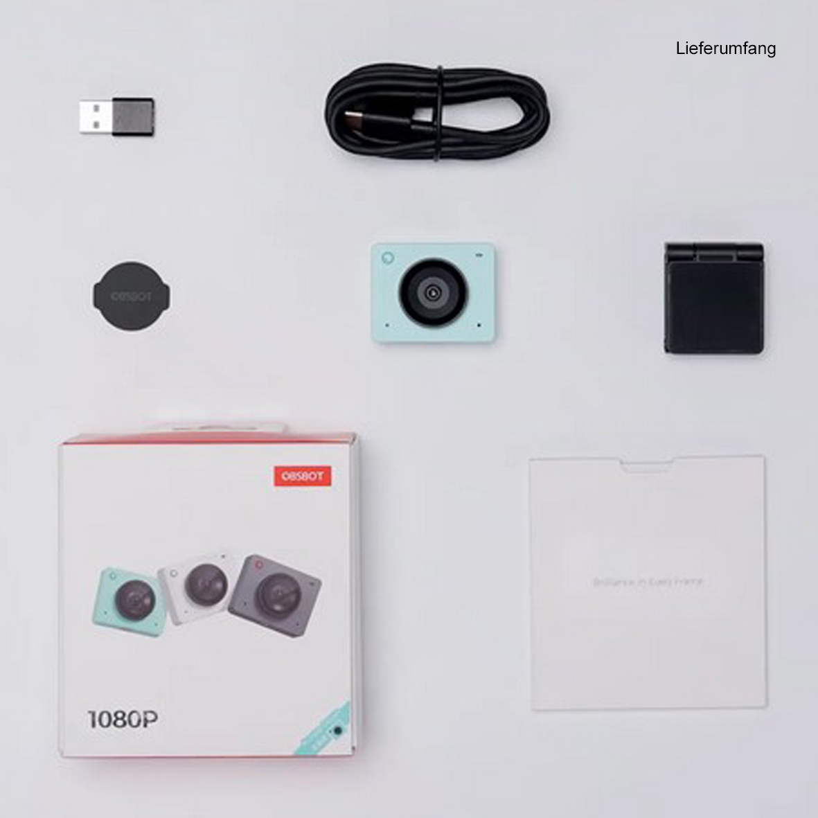 Obsbot Meet SE 1080P Aurora Green Webcam 6971889230656