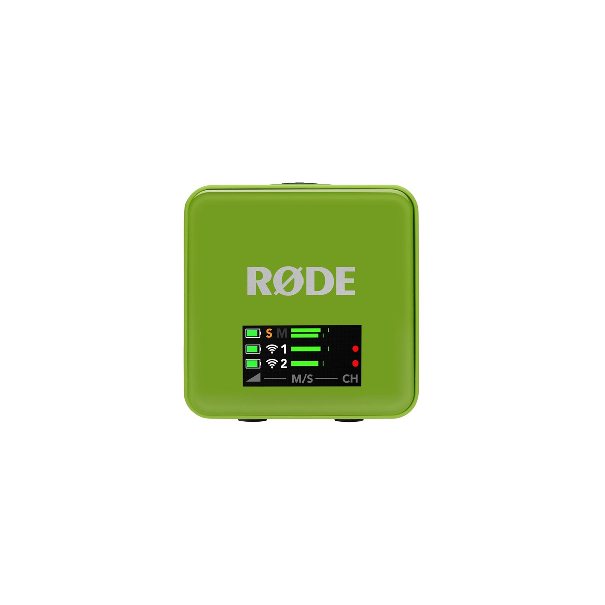 Rode Wireless GO (Gen. 3) Green, digital Mikrofonsystem, 2-Kanal, drahtlos