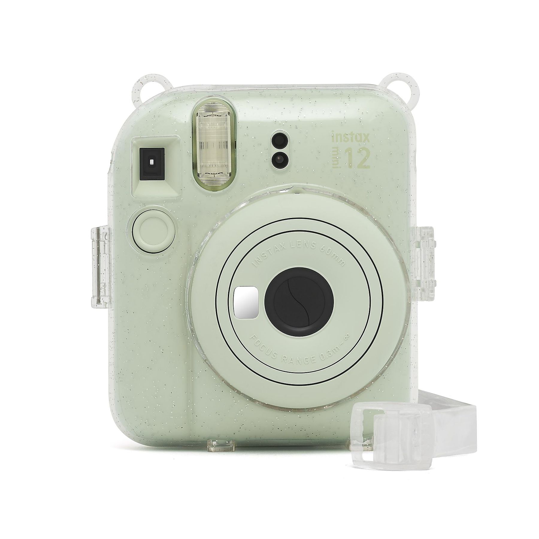 Fujifilm Instax Mini 12 glitter Case, Kunststoffhü 8720094752235