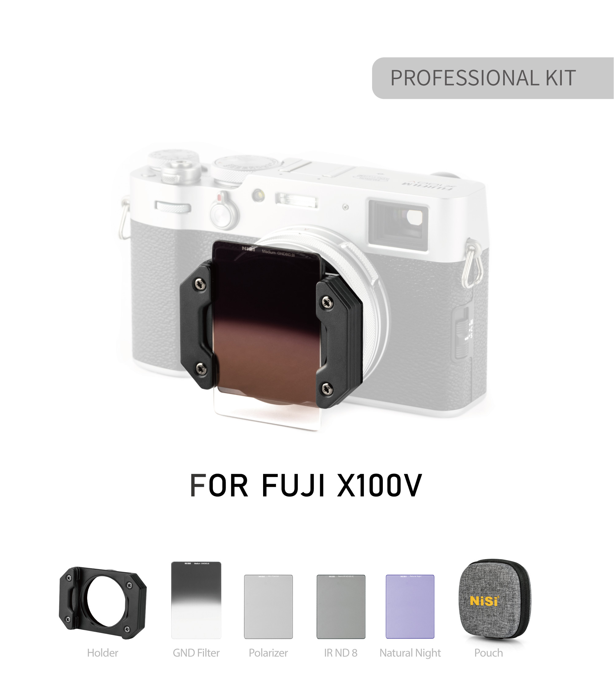 Nisi Professional Filter Kit – f. Fujifilm X100 V 6972949370053