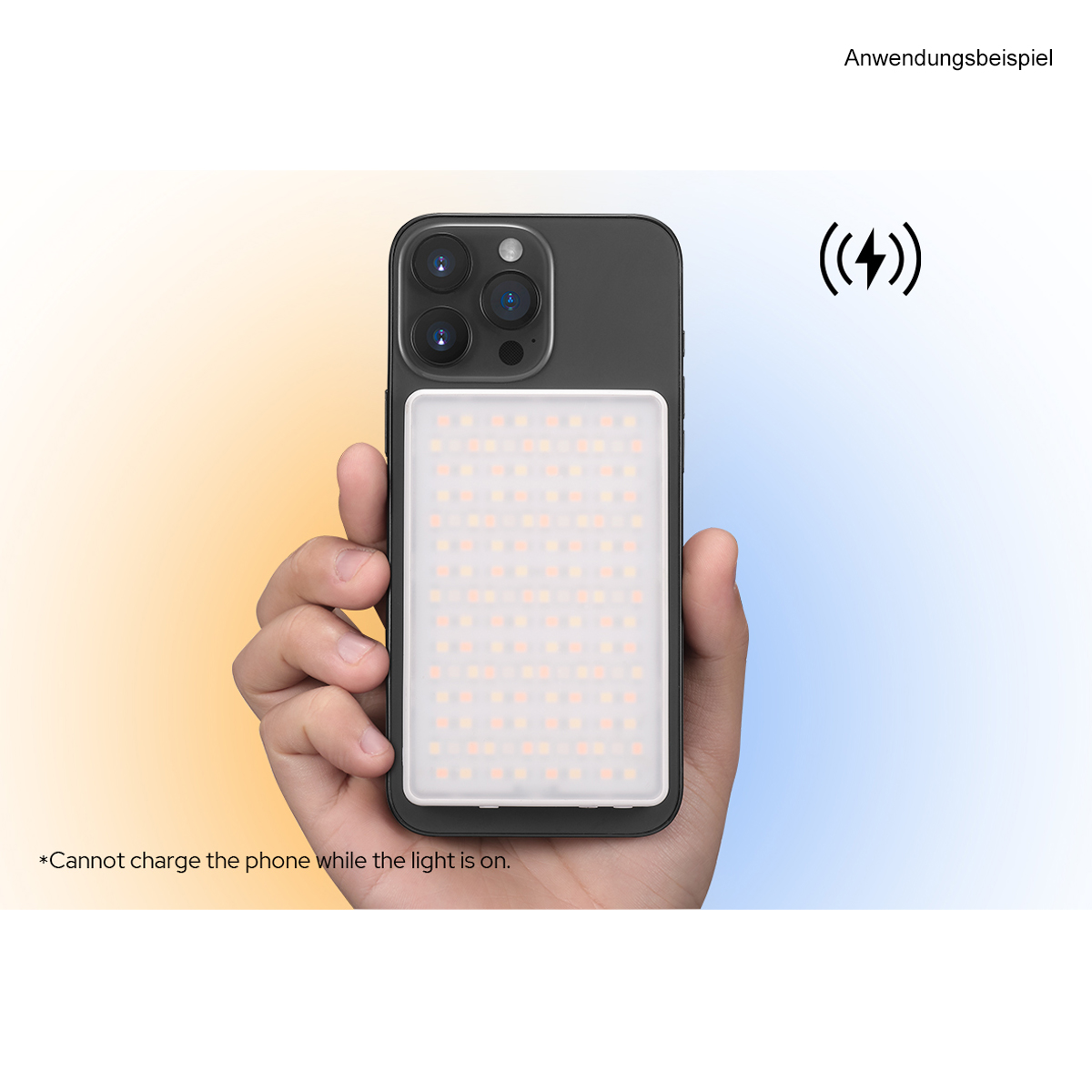 Godox MA5R weiß, RGB-Panel-Licht und Powerbank 6952344240229