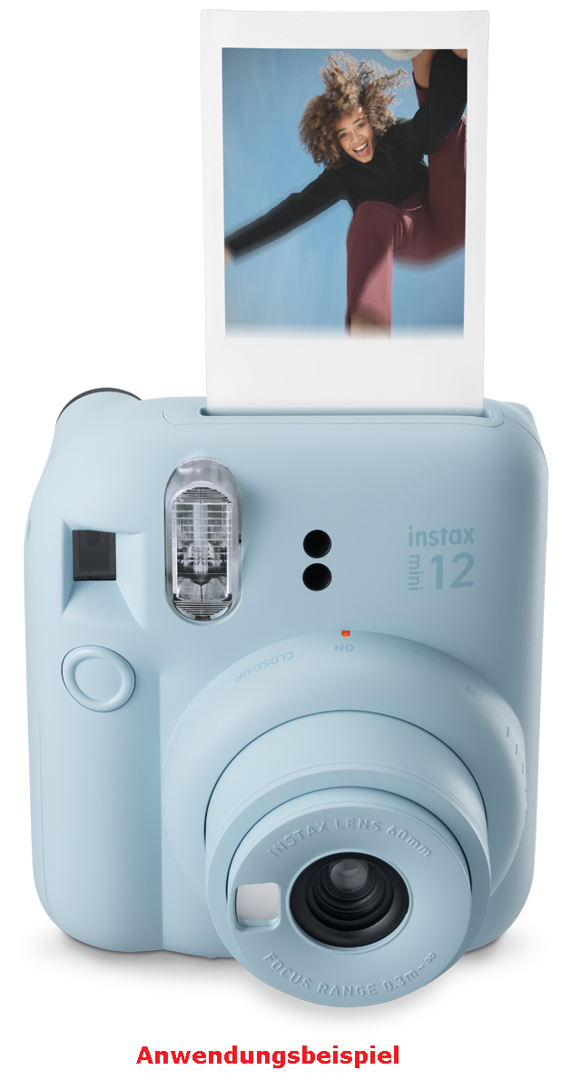Fujifilm Instax mini 12 pastel-blue Sofortbildkamera 4547410489064