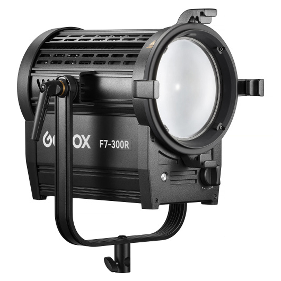 Godox F7-300R K1 Kit Full-Color LED Fresnel Leuchte Godox F7-300R K1 Kit Full-Color LED Fresnel Leuchte