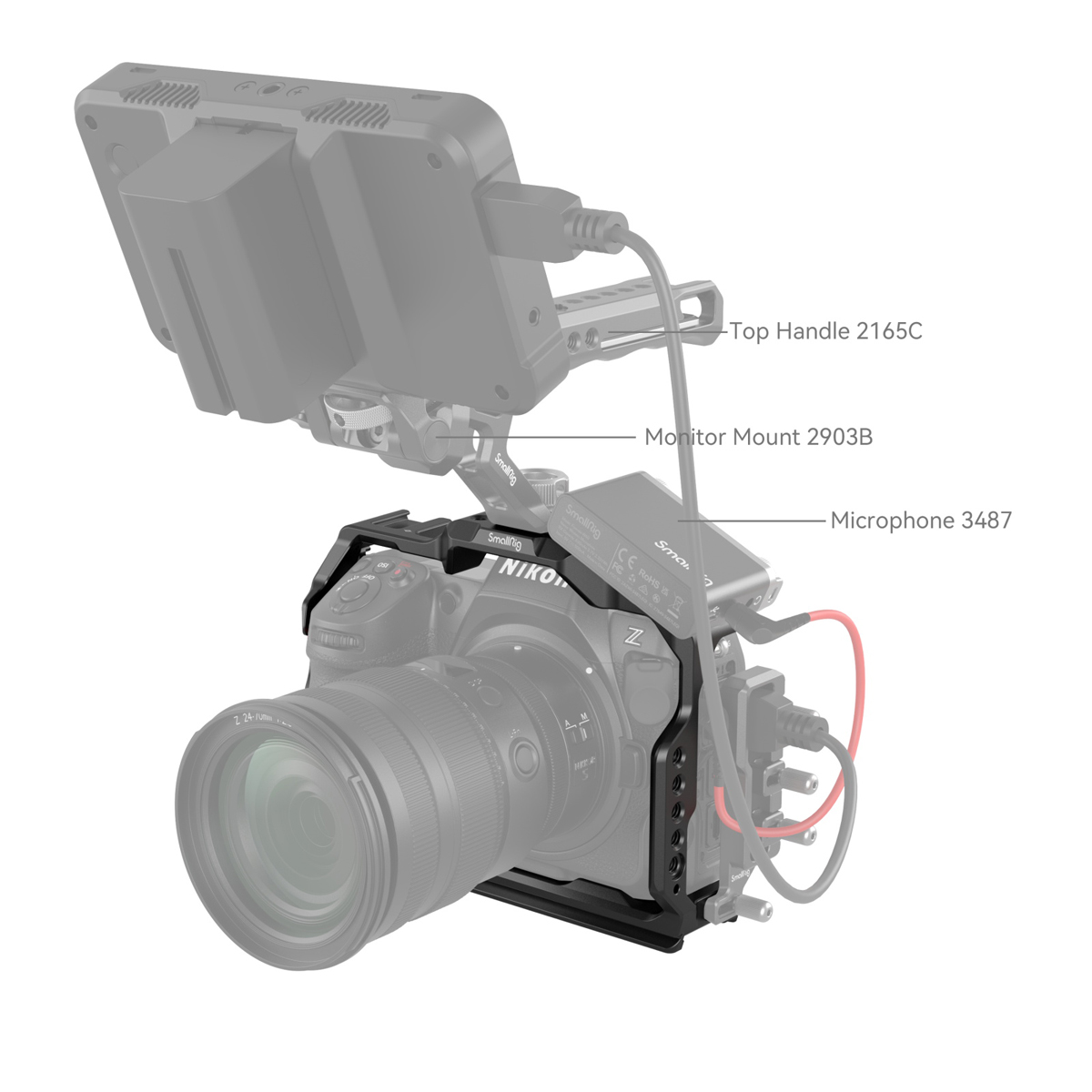 SmallRig 3940 Cage für Nikon Z 8 6941590009346