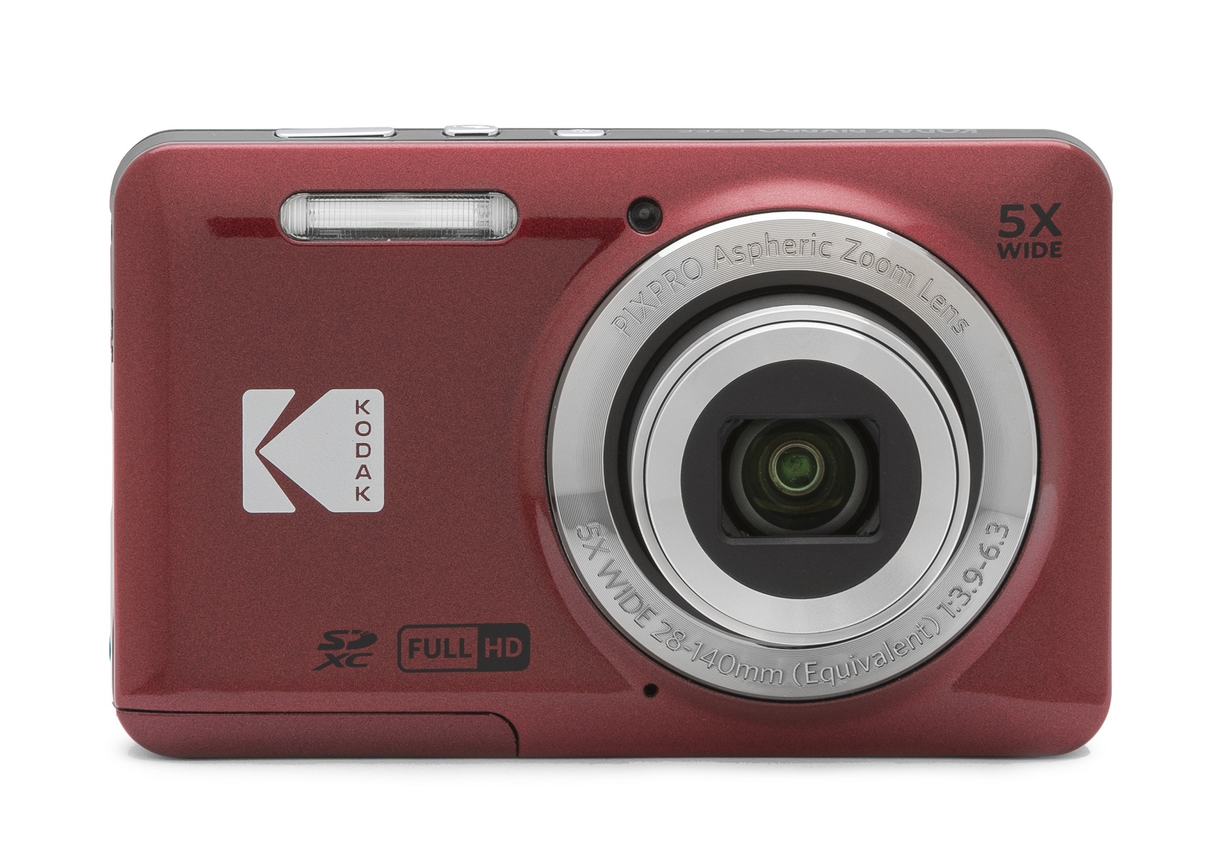 Kodak FZ55 rot Digitalkamera 0819900014075