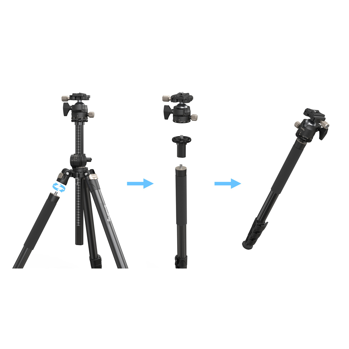 SmallRig 4288 Laterales Mittelsäulestativ CT200 6941590014241