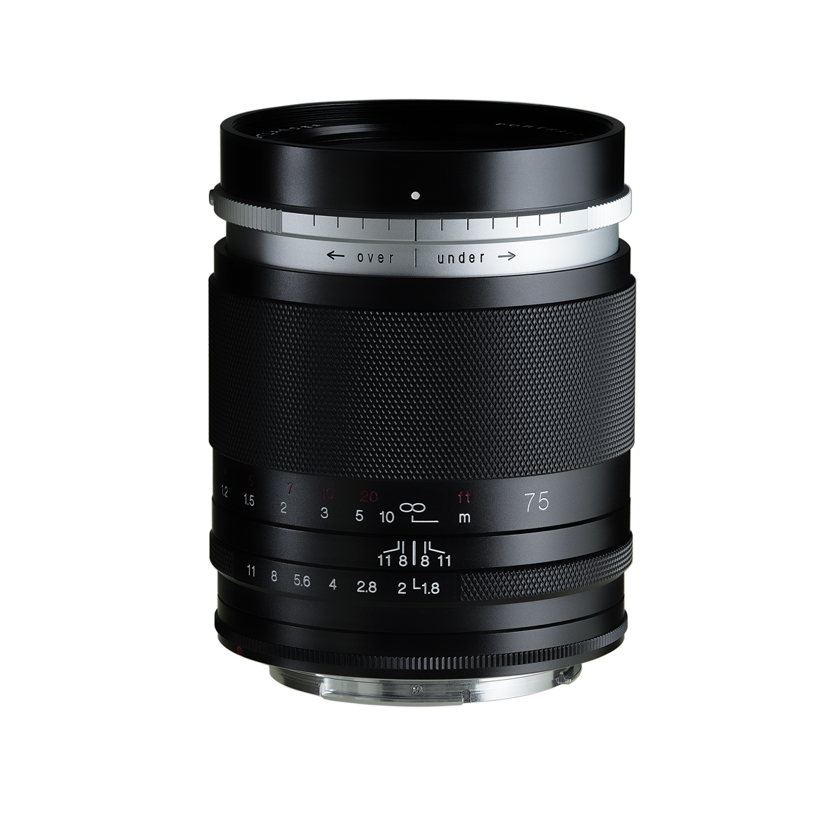 Voigtländer Portrait Heliar 1,8/75 mm RF-Mount, schwarz, Objektiv Voigtländer Portrait Heliar 1,8/75 mm RF-Mount, schwarz, Objektiv