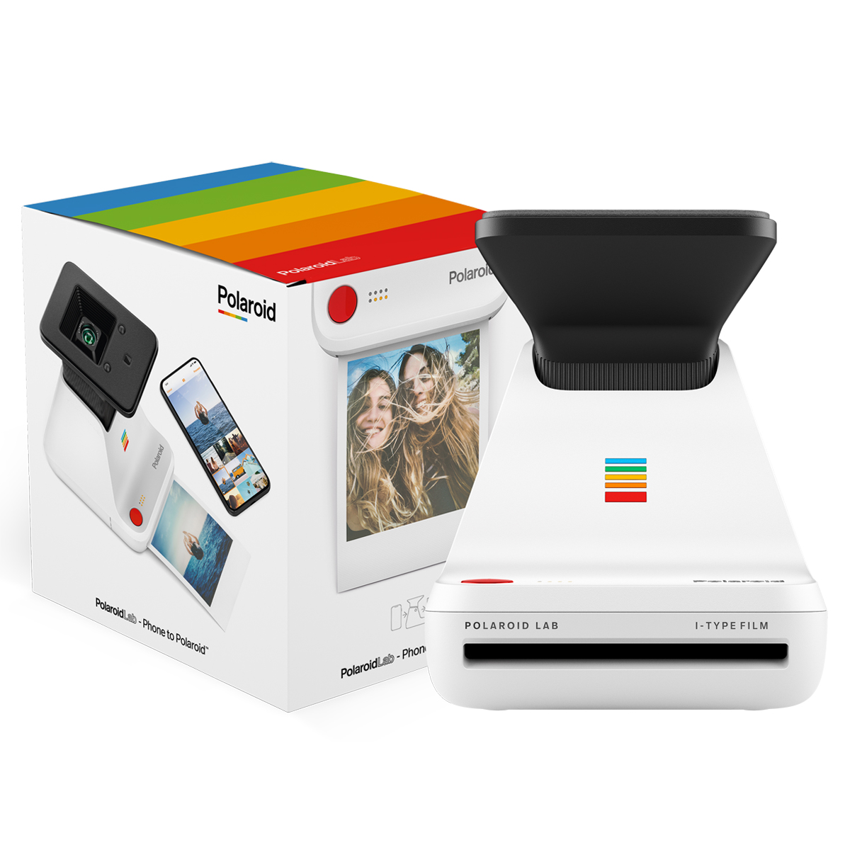 Polaroid Lab Instant Printer White Sofortbilddruck 9120066089601