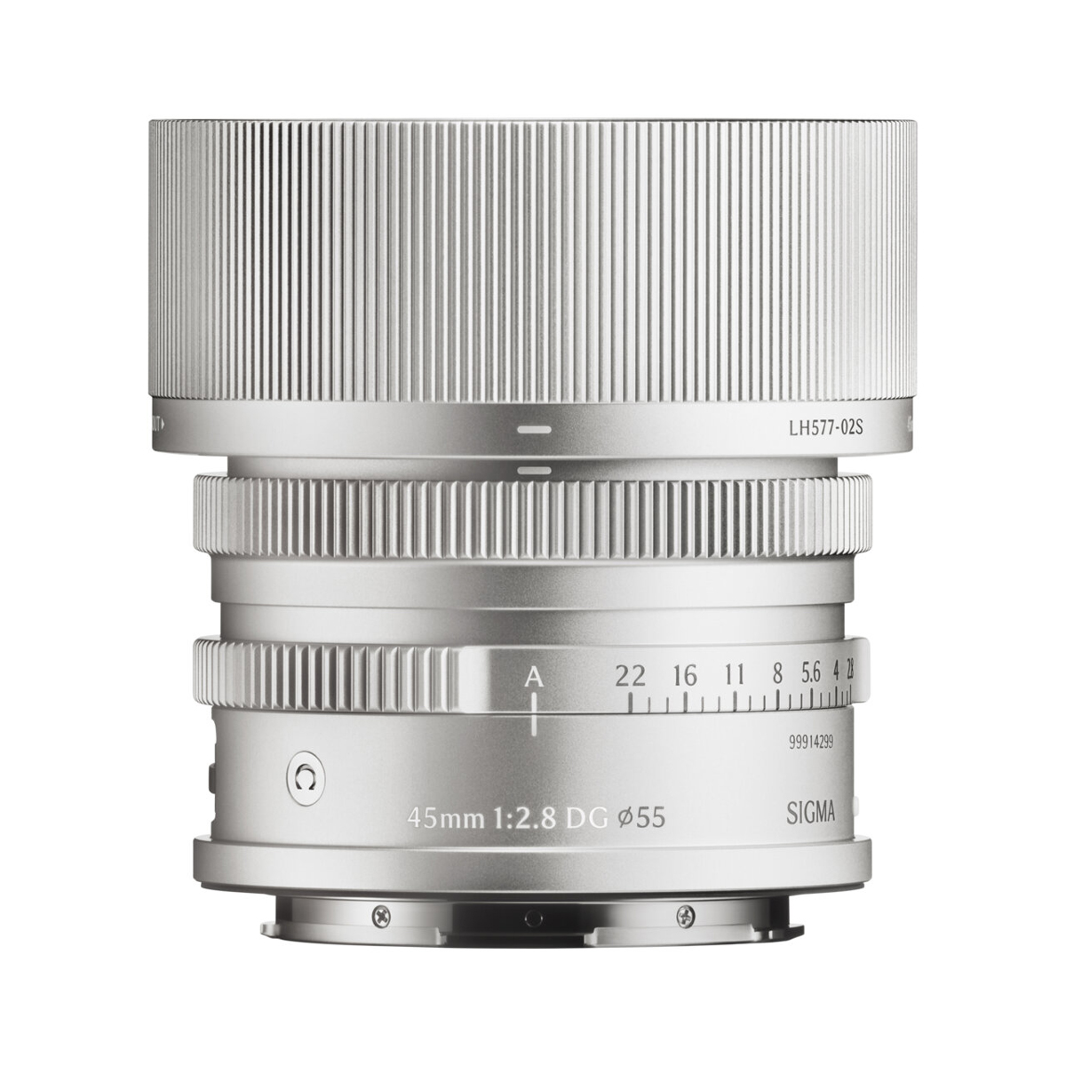 Sigma Contemporary 2,8/45 mm DG L-Mount silber, Ob 0085126941994