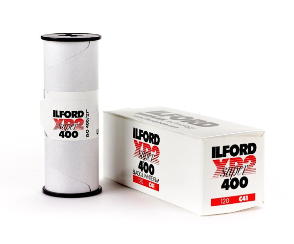 Ilford XP-2 400 Super 120 schwarz/weiß Rollfilm 0019498839641