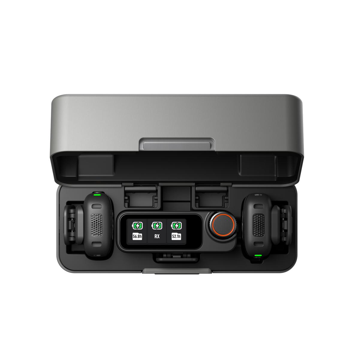 DJI MIC 3 (2 TX + 1 RX + Charging Case) 2 Sender+1 Empfänger, Funkmikrofonsystem 6937224116344