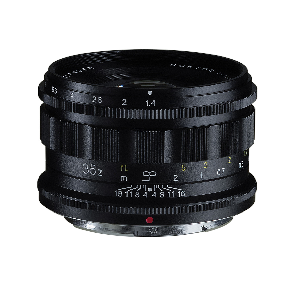 Voigtländer Nokton Classic 1,4/35 mm Nik Z-Mount, schwarz, Objektiv