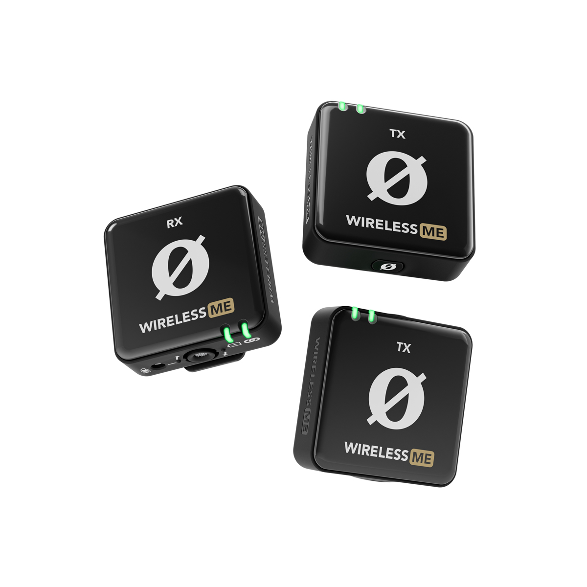 Rode Wireless ME Dual schwarz, Mikrofon- system mit 2x Sende- u. 1x Empfangsmodul 0698813014644
