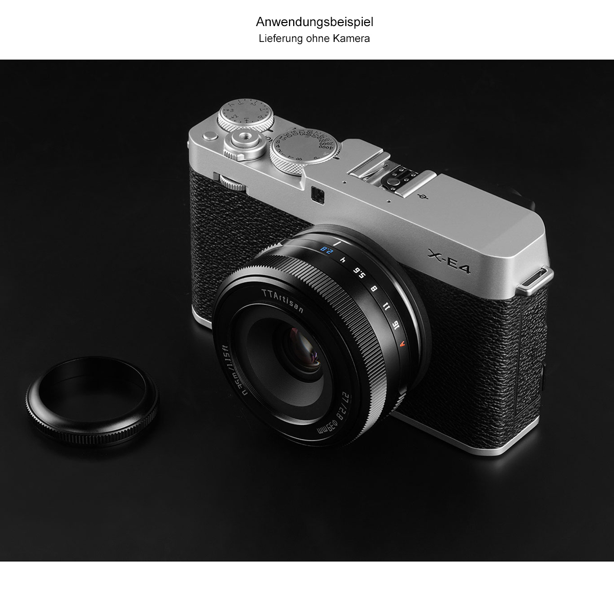 TTARTISAN AF 2,8/27 mm, Fujifilm X-Mount schwarz, 6973251731655