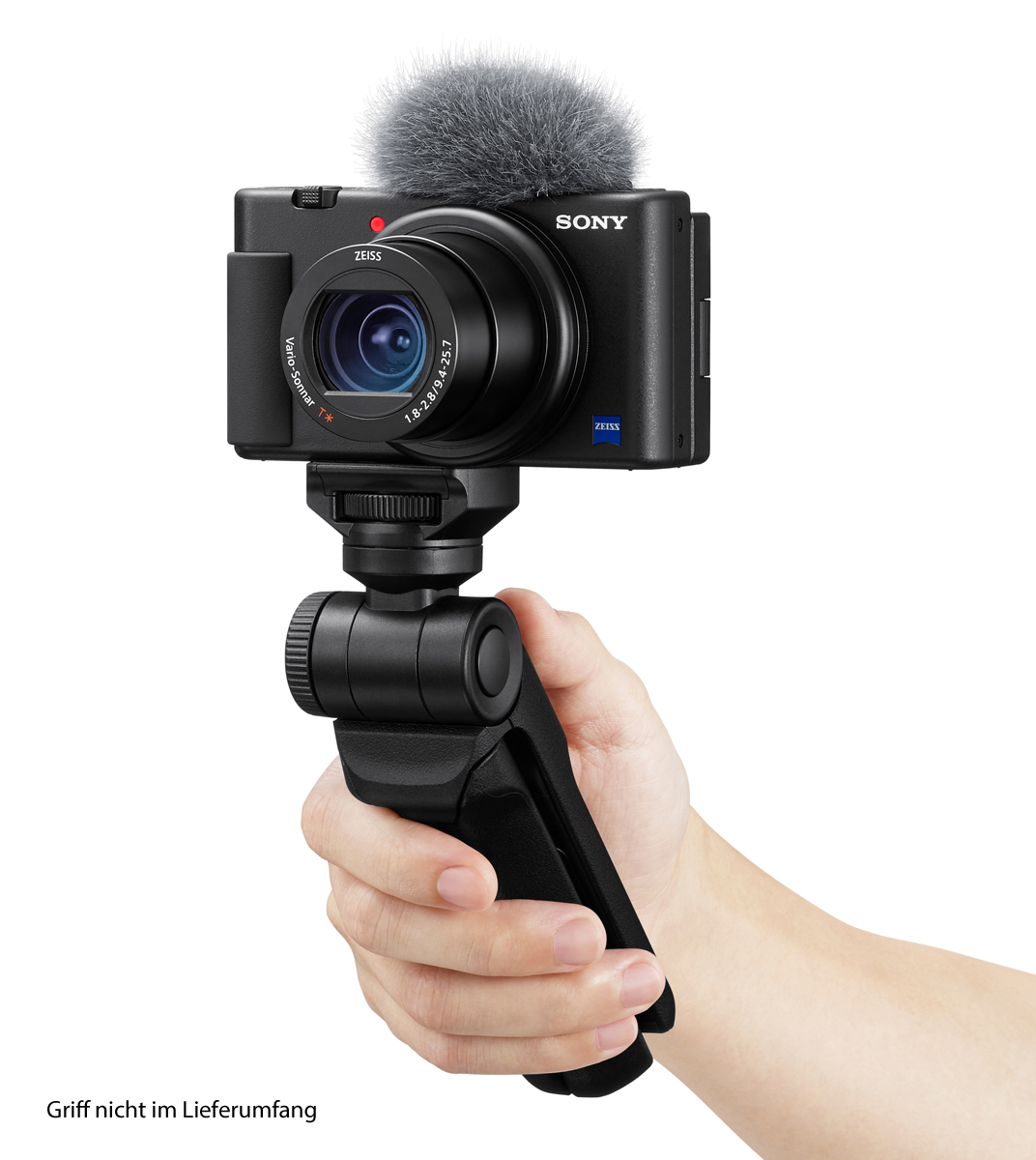 Sony ZV-1F Vlog Kamera, schwarz 5013493456426