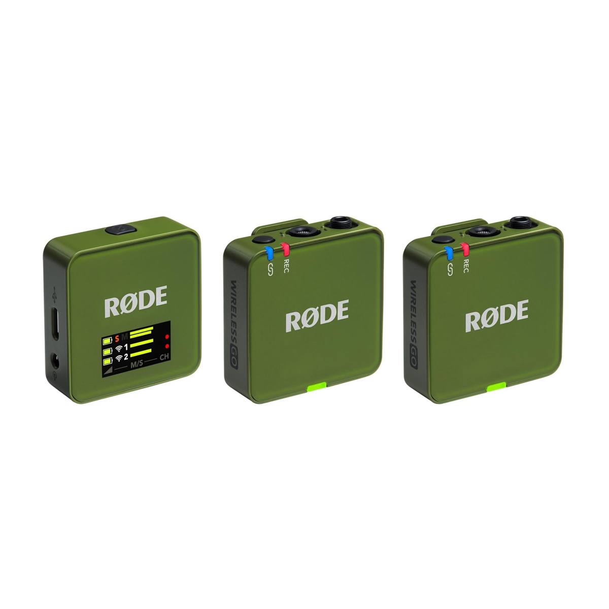 Rode Wireless GO (Gen. 3) Moss, digital Mikrofonsystem, 2-Kanal, drahtlos