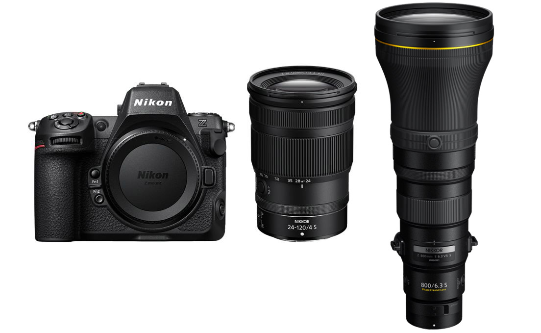 Nikon Z8 Kit 24-120mm f/4.0 S + NIKKOR Z 800mm f/6.3 VR S