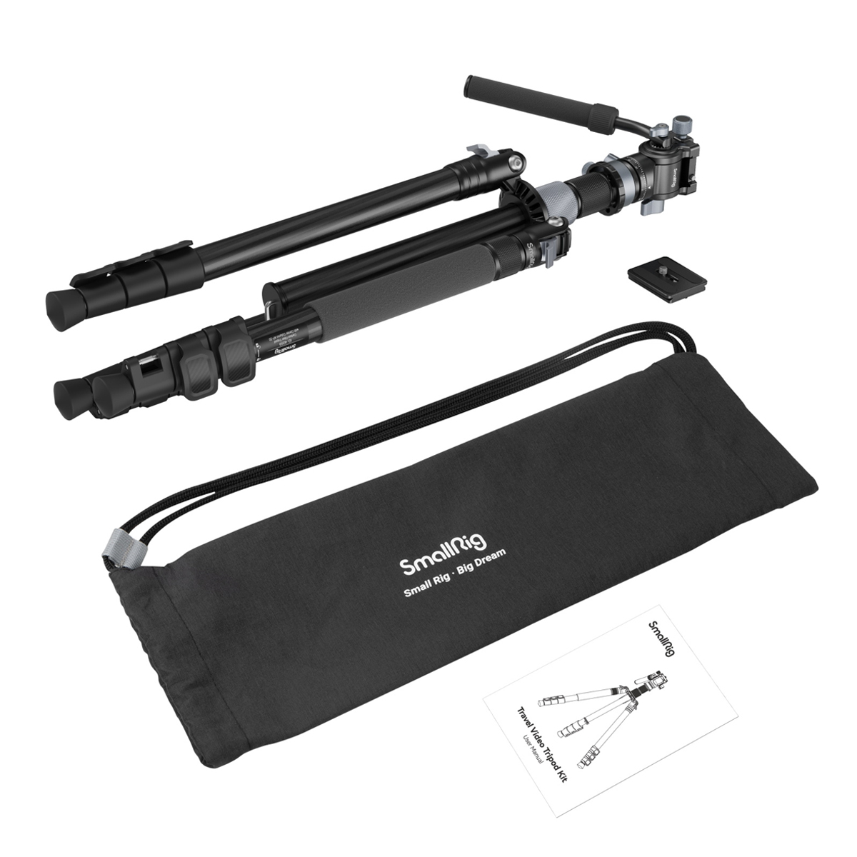 SmallRig 4221 Reise Videostativ-Kit 6941590012735