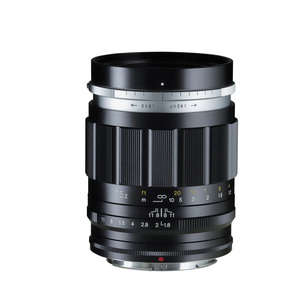 Voigtländer Portrait Heliar 1,8/75 mm Nikon Z-Mount, schwarz, Objektiv Voigtländer Portrait Heliar 1,8/75 mm Nikon Z-Mount, schwarz, Objektiv