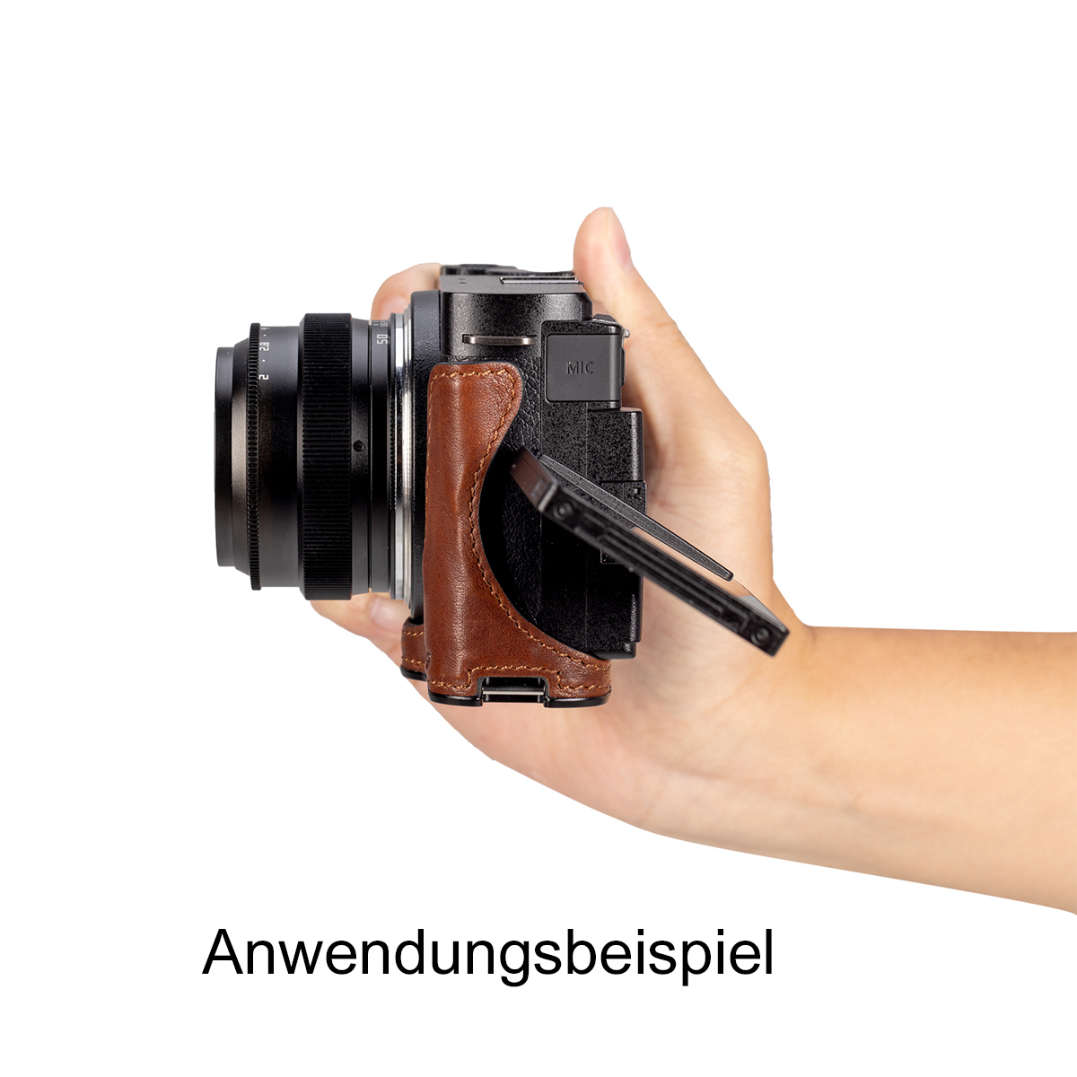 SmallRig 4703 Halbledertasche für Panasonic Lumix 6941590017020