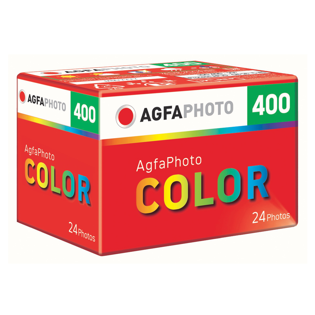 AgfaPhoto Color 400 135-24 Kleinbildfilm mit 24 Aufnahmen 4250255104947