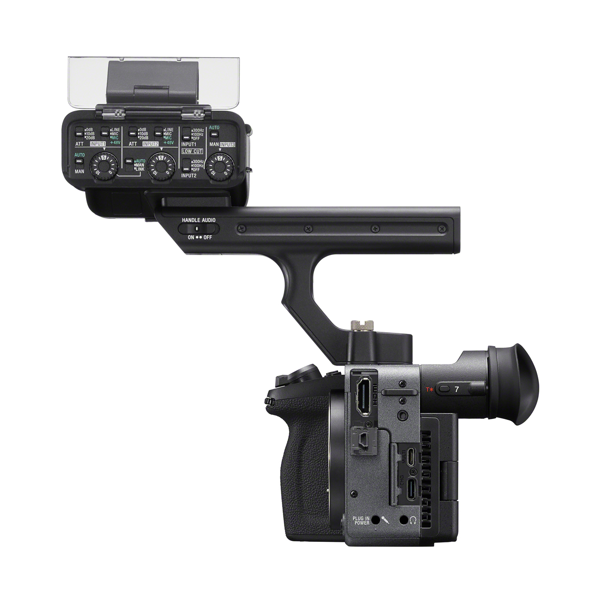 Sony ILME-FX2 + XLR-Griff Cinema Line Vollformat-Wechselobjektivkamera 4548736165908