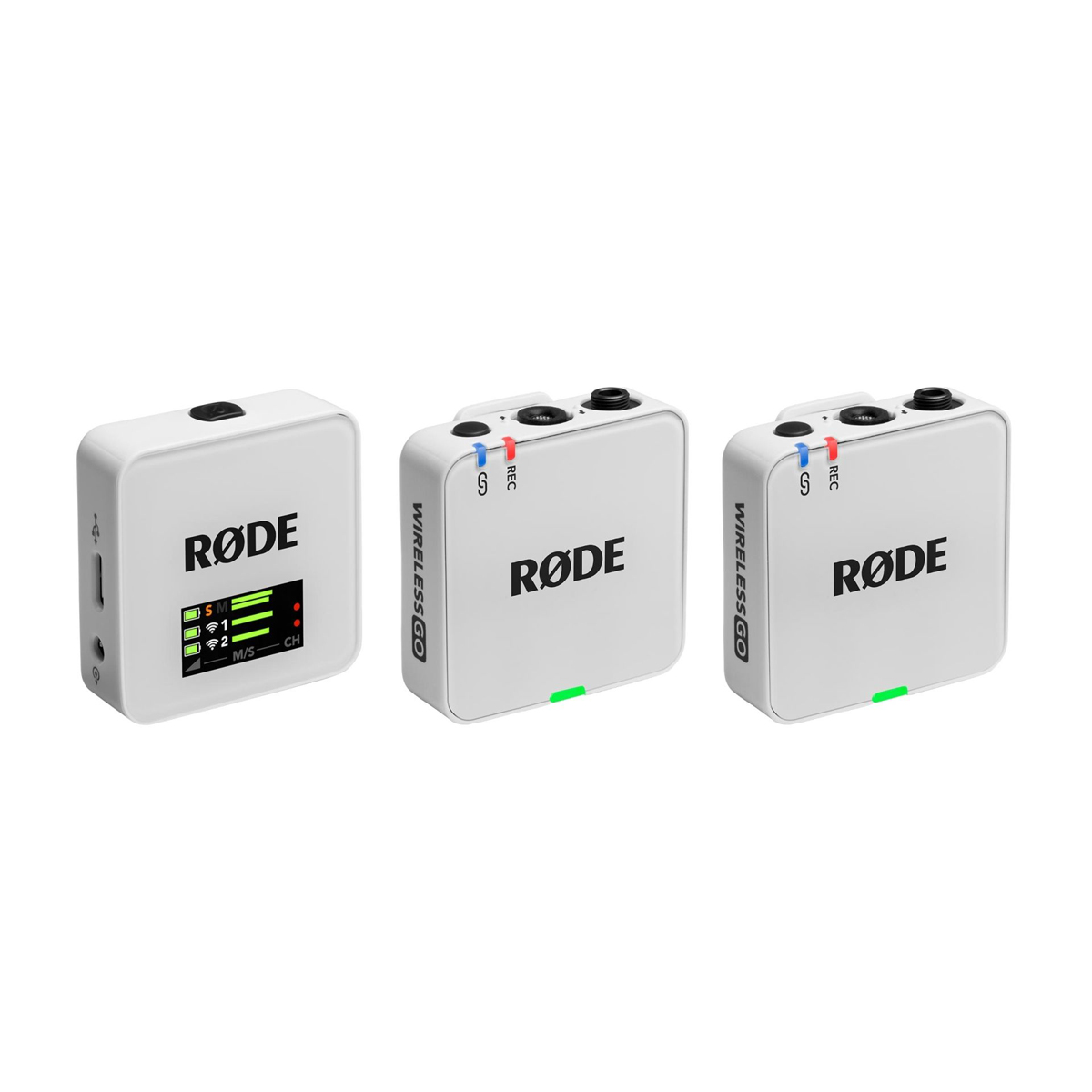 Rode Wireless GO (Gen. 3) White, digital Mikrofonsystem, 2-Kanal, drahtlos Rode Wireless GO (Gen. 3) White, digital Mikrofonsystem, 2-Kanal, drahtlos