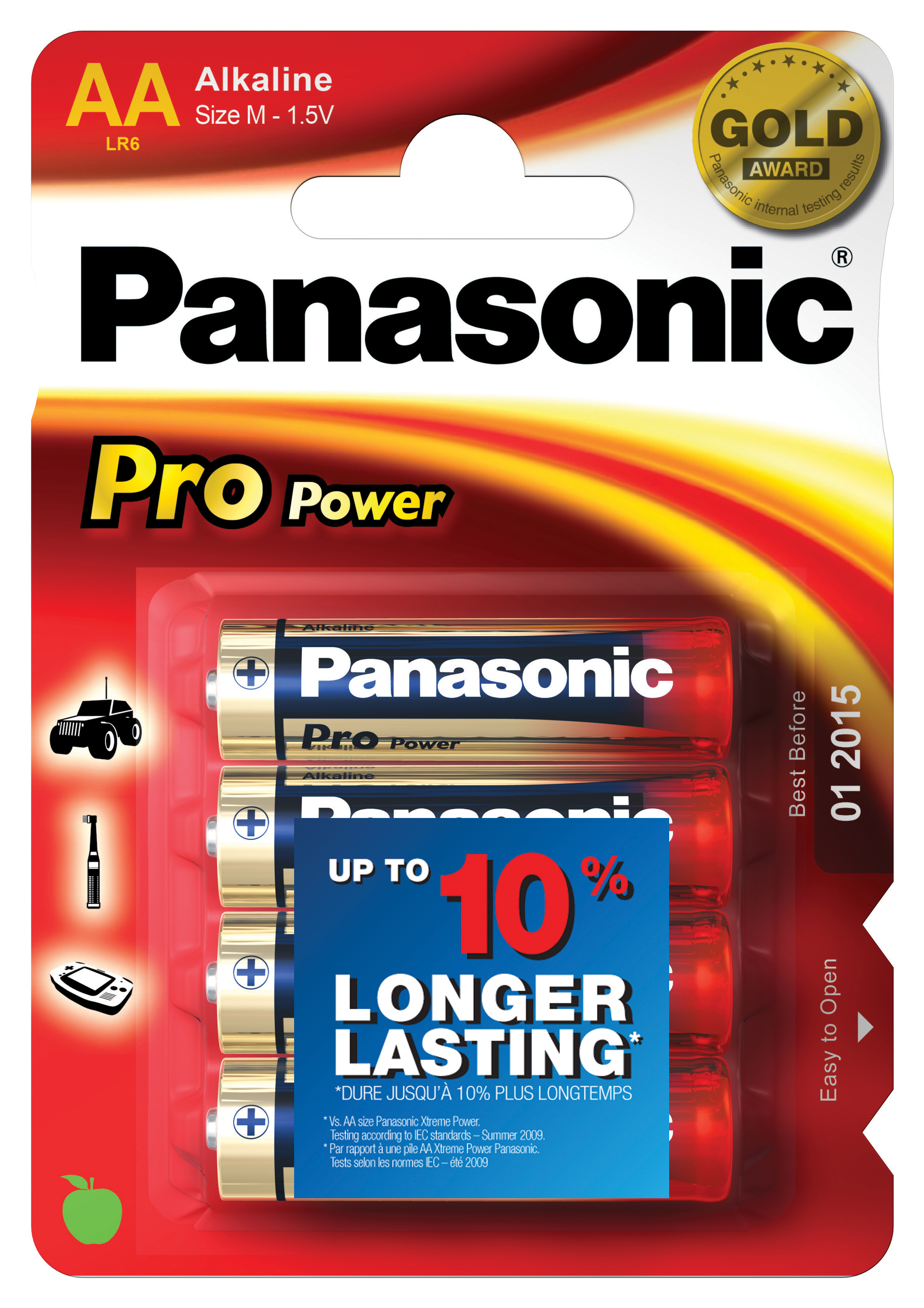 Panasonic Pro Power LR 6 Mignon AA 4er 5410853038948