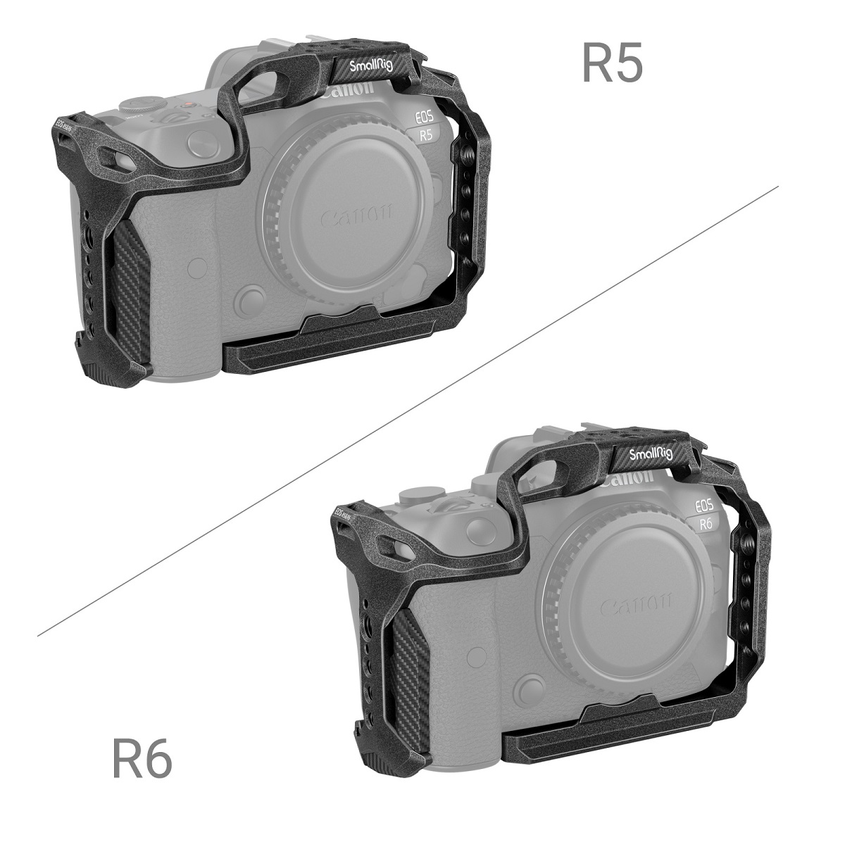 SmallRig 3233 Black Mamba Cage für Canon EOS R5/R6 6941590004945