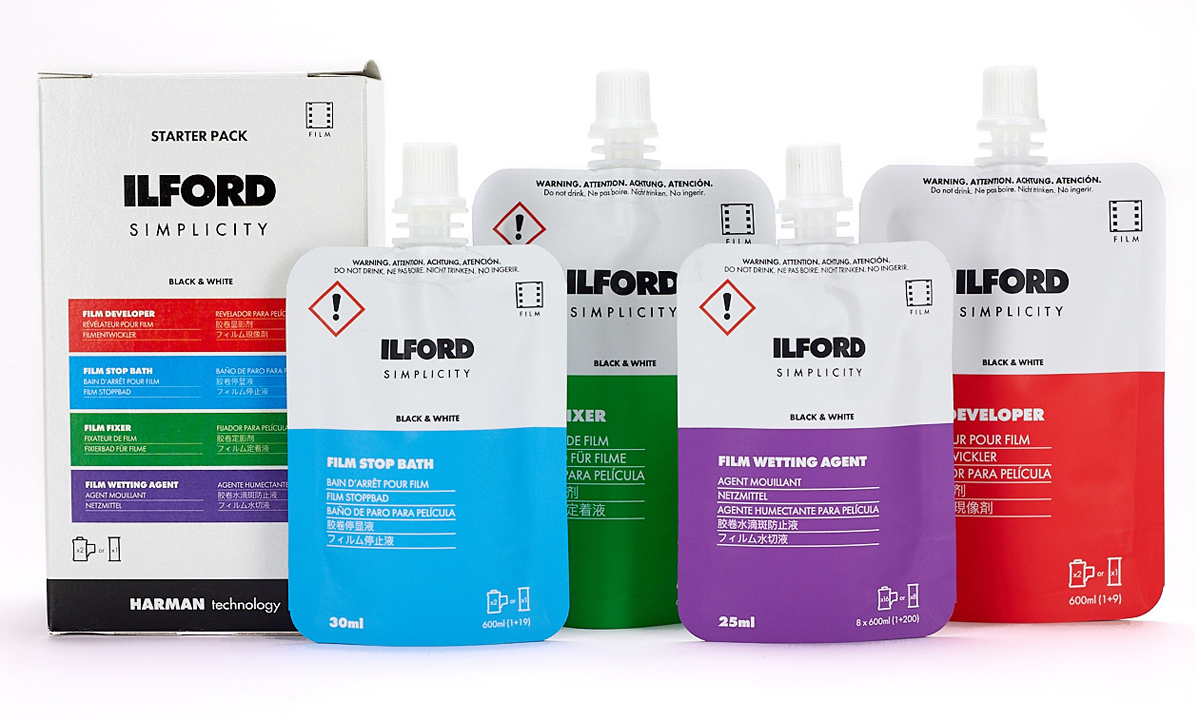 Ilford Simplicity Starter Kit SW-Filmentwicklung 0019498178849