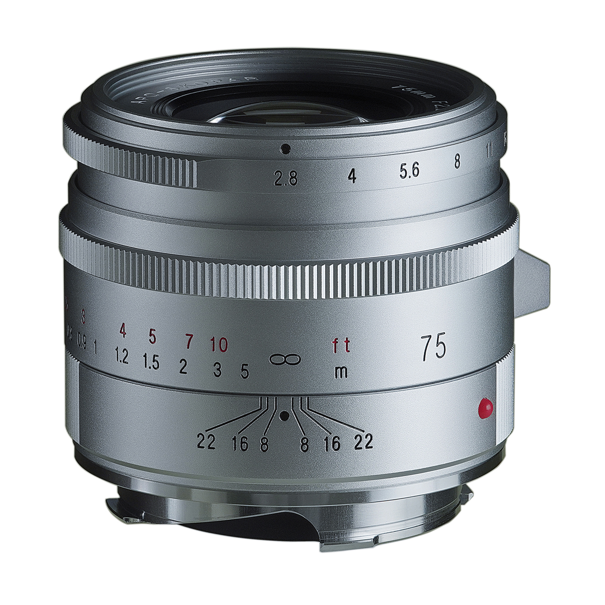 Voigtländer APO-Skopar 2,8/75 mm VM si. Objektiv Voigtländer APO-Skopar 2,8/75 mm VM si. Objektiv
