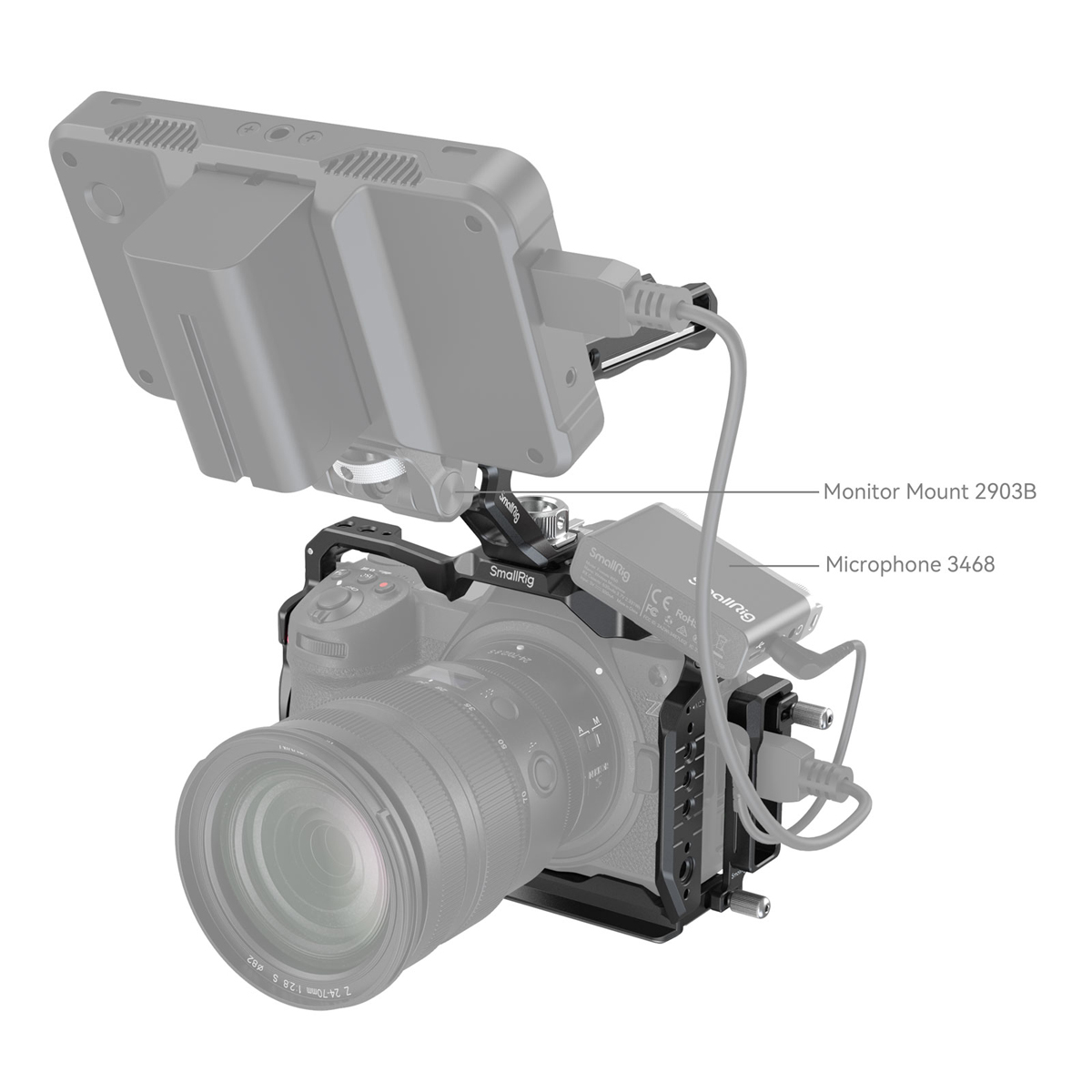 SmallRig 4520 Cage KIT für Nikon Z 6III SmallRig 4520 Cage KIT für Nikon Z 6III