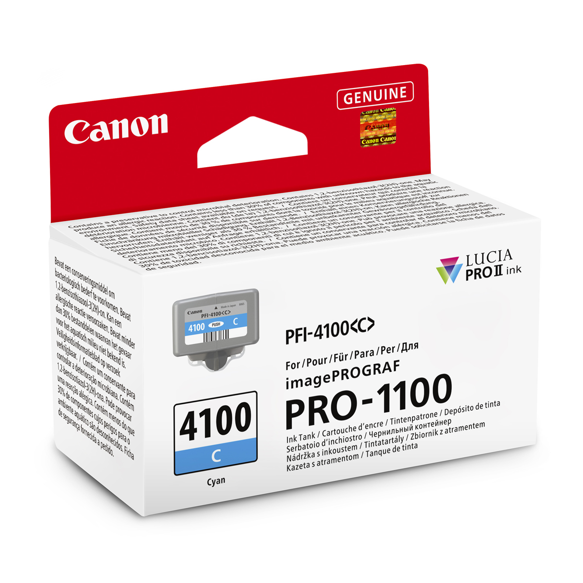 Canon PFI-4100C cyan Tinte für ImagePrograf PRO-11 4549292238075