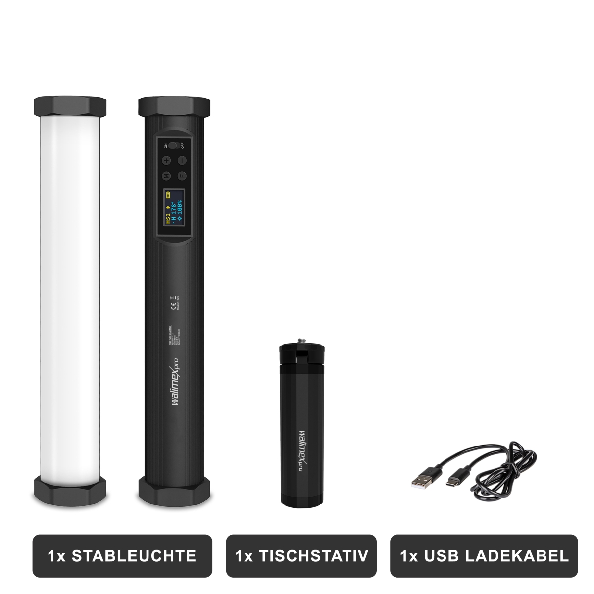 Walimex pro RGB Tube Small M10 4056929231212