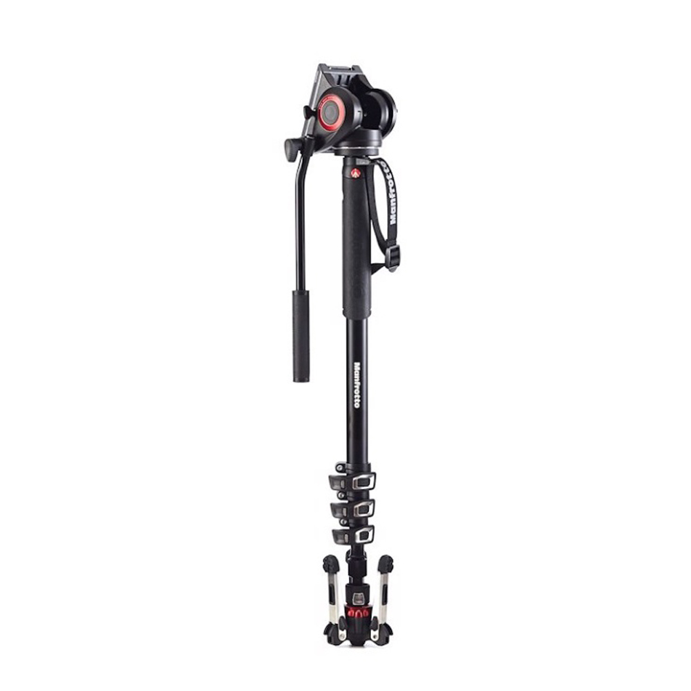 XPRO VIDEO MONOPOD ALU 4 SEG. MIT MVH500AH UND FLU 8024221667264