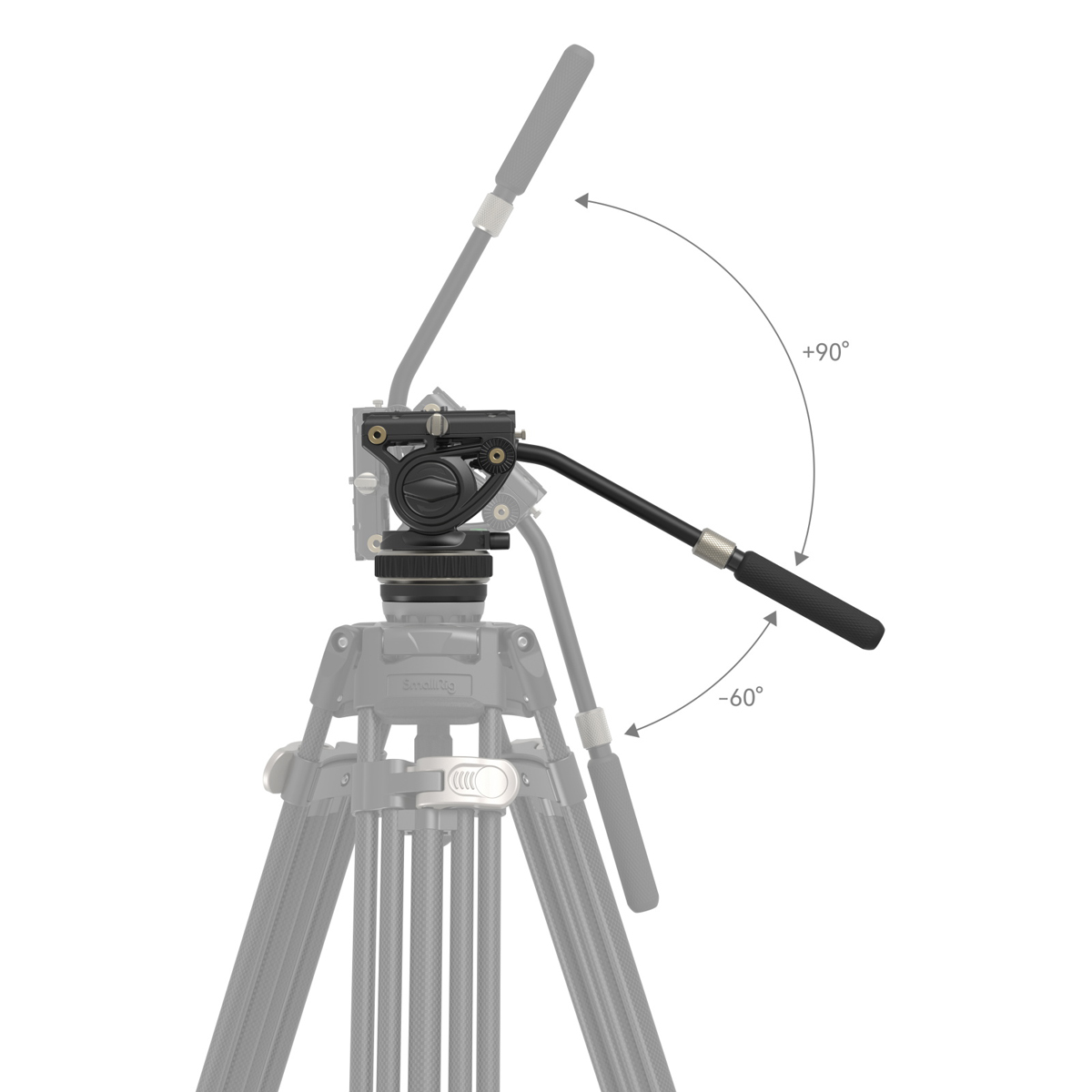 SmallRig 4165 Heavy-Duty Videokopf DH10 6941590012247