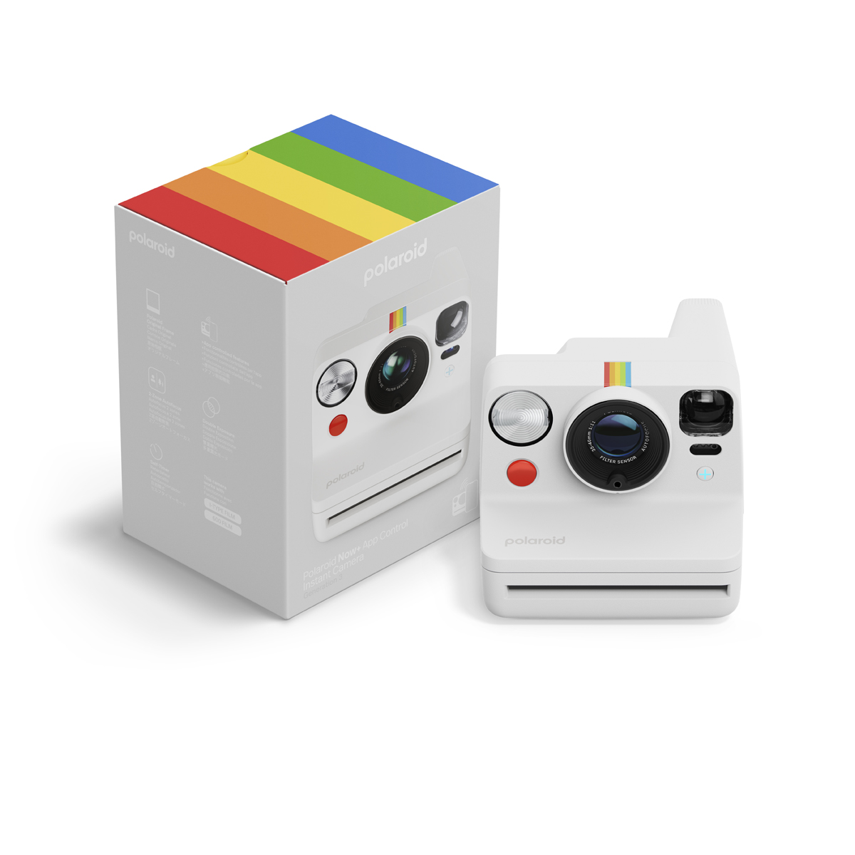 Polaroid Now+ Gen3 Camera White Sofortbildkamera 9120134280251