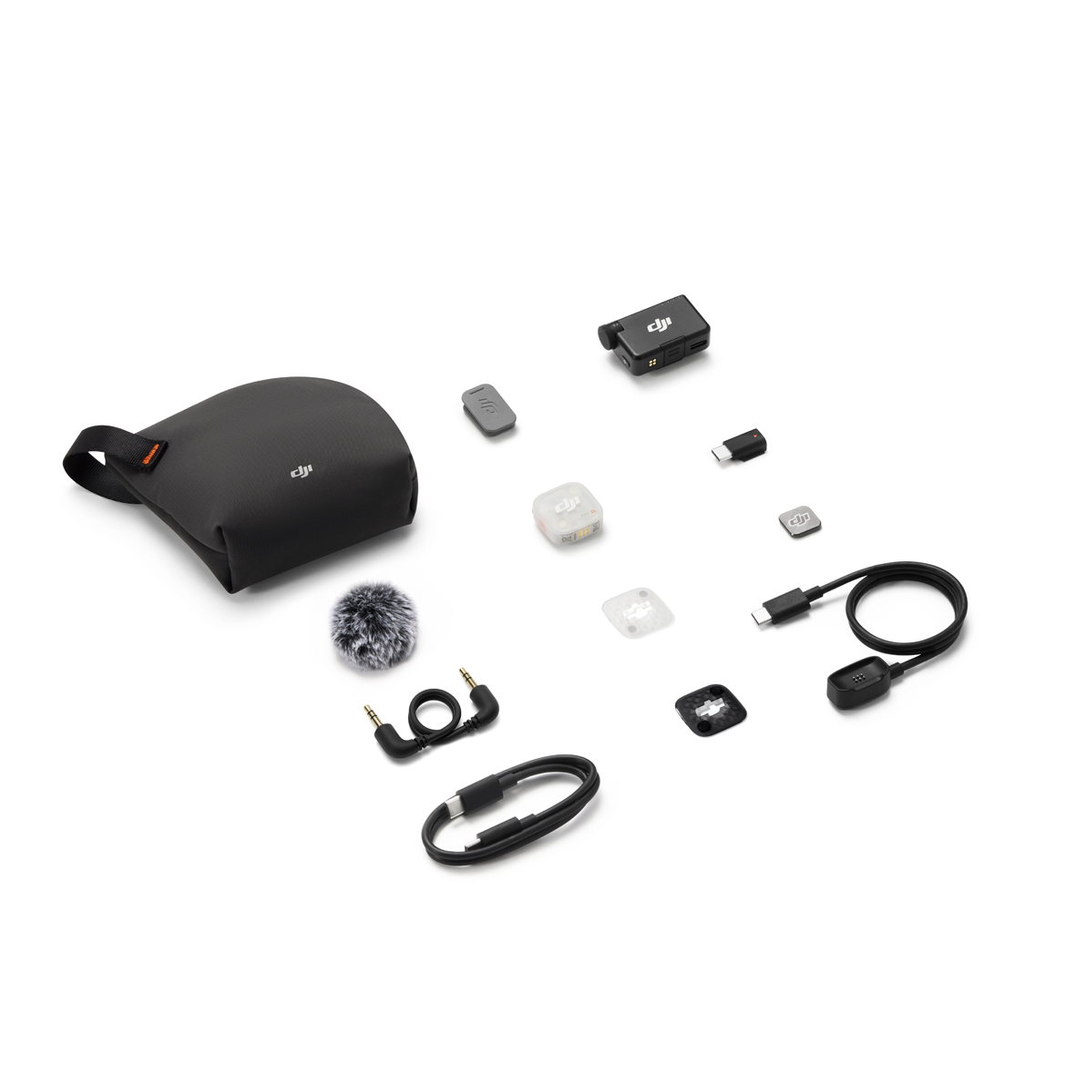 DJI MIC Mini 2S (1 TX + 1 RX) Empfänger + Sender DJI MIC Mini 2S (1 TX + 1 RX) Empfänger + Sender
