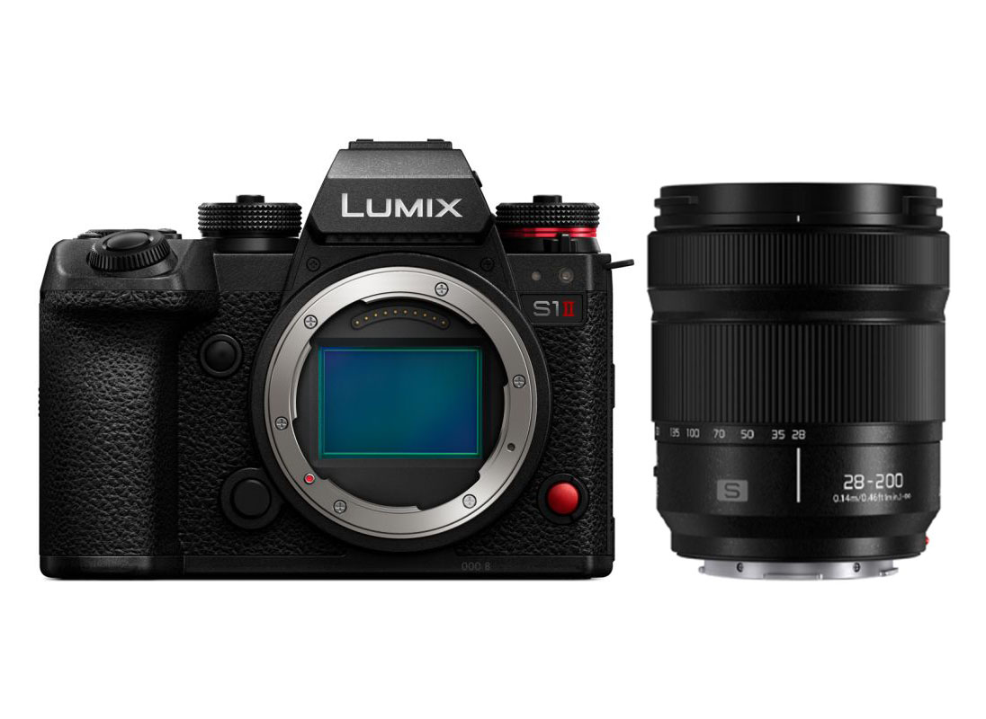 Panasonic Lumix S1II Set mit Lumix S 4,0-7,1/28-200mm Macro OIS