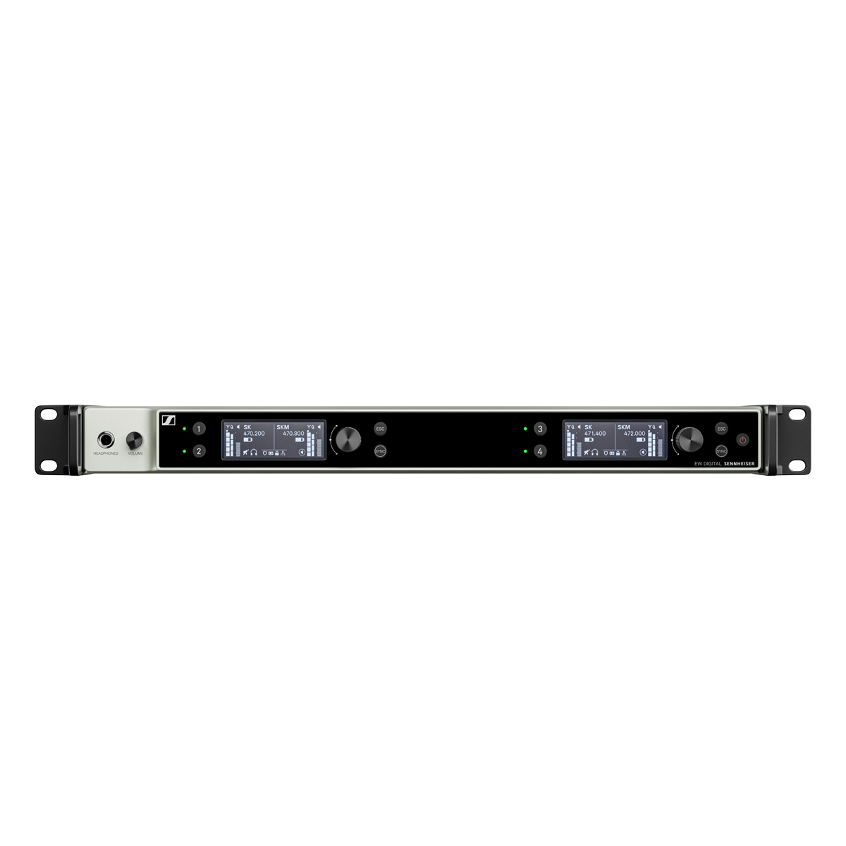 Sennheiser EW-DX EM 4 DANTE (R1-9) digitaler 4-Kan 4044155260496