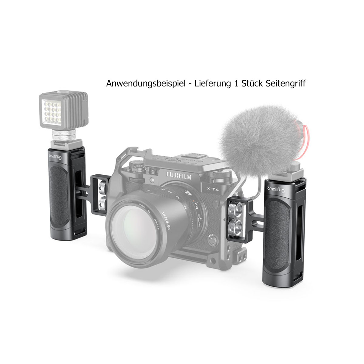 SmallRig 2916 Mini Seitengriff (1/4"-20 Schrauben)