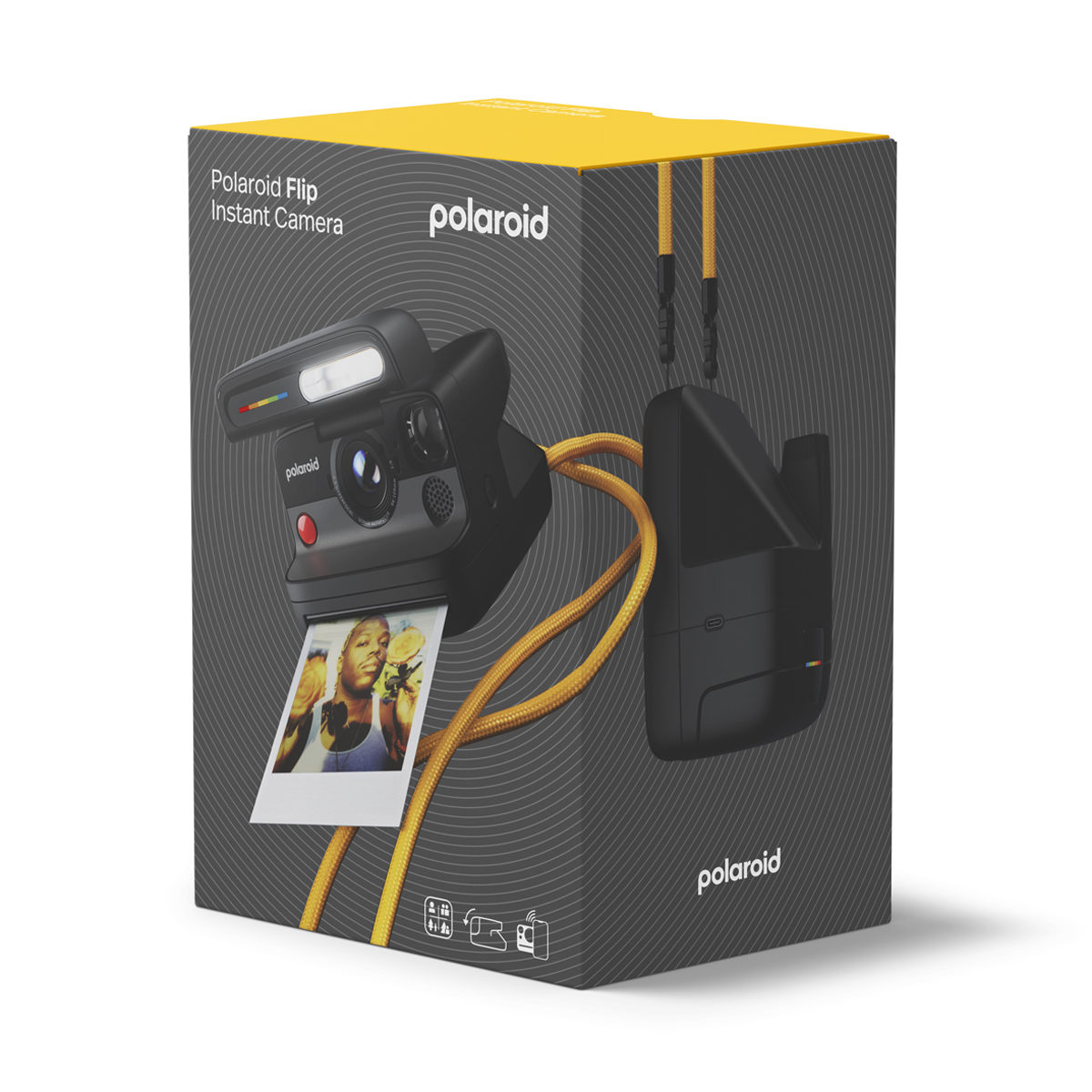 Polaroid Flip Camera Black Sofortbildkamera 9120096778155