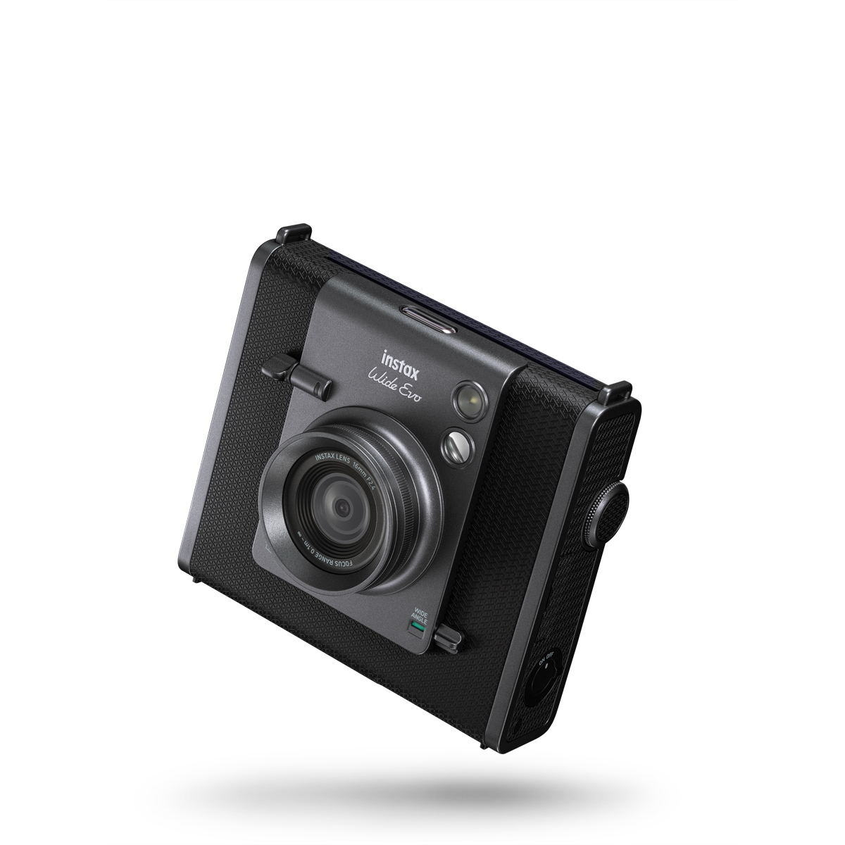 Fujifilm Instax WIDE EVO black EX D Sofortbildkamera | Inkl. Instax WIDE EVO Tasche schwarz 4547410543377