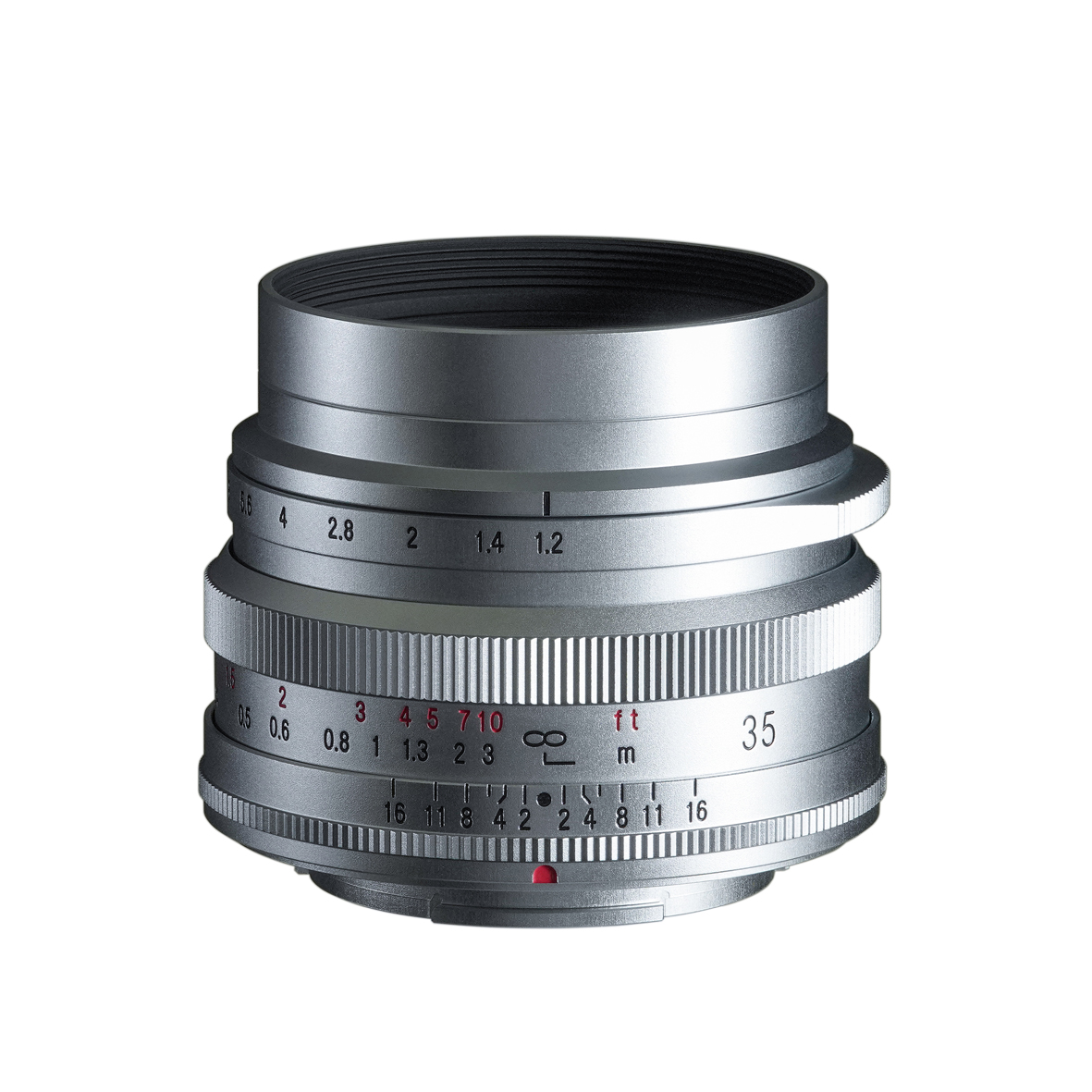 Voigtländer Nokton 1,2/35 mm Fujifilm X-Mount, silber, Objektiv