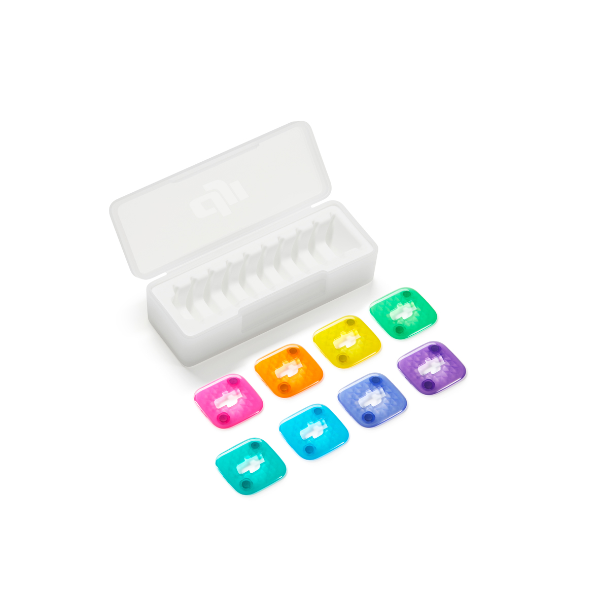 DJI MIC Mini 2S Multi-Color Magnetic Front Cover Set, Frontabdeckung DJI MIC Mini 2S Multi-Color Magnetic Front Cover Set, Frontabdeckung