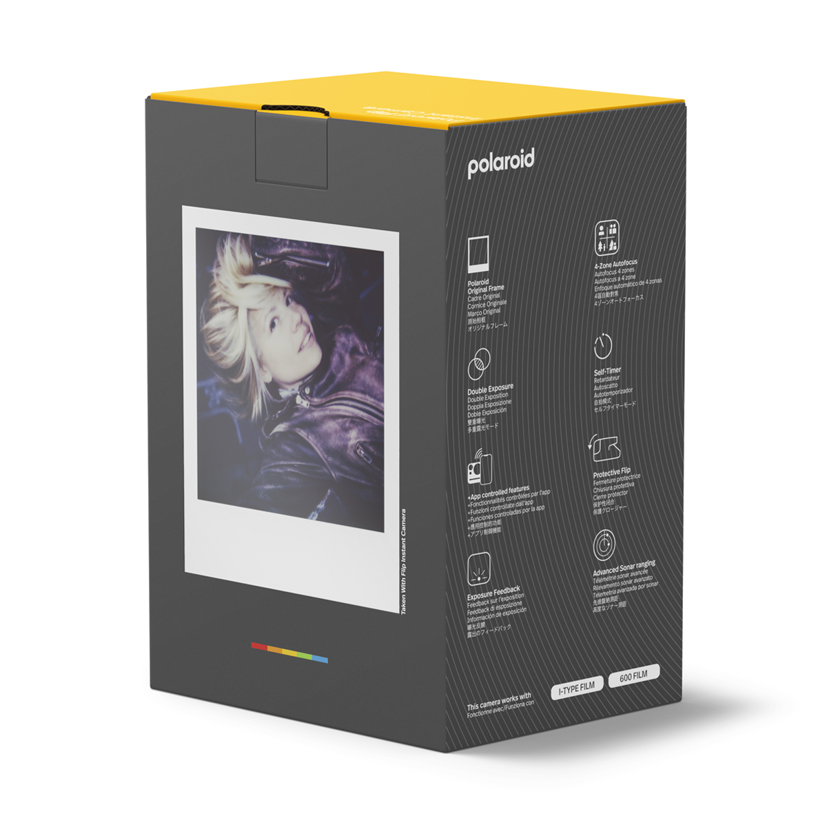 Polaroid Flip Camera Black Sofortbildkamera 9120096778155