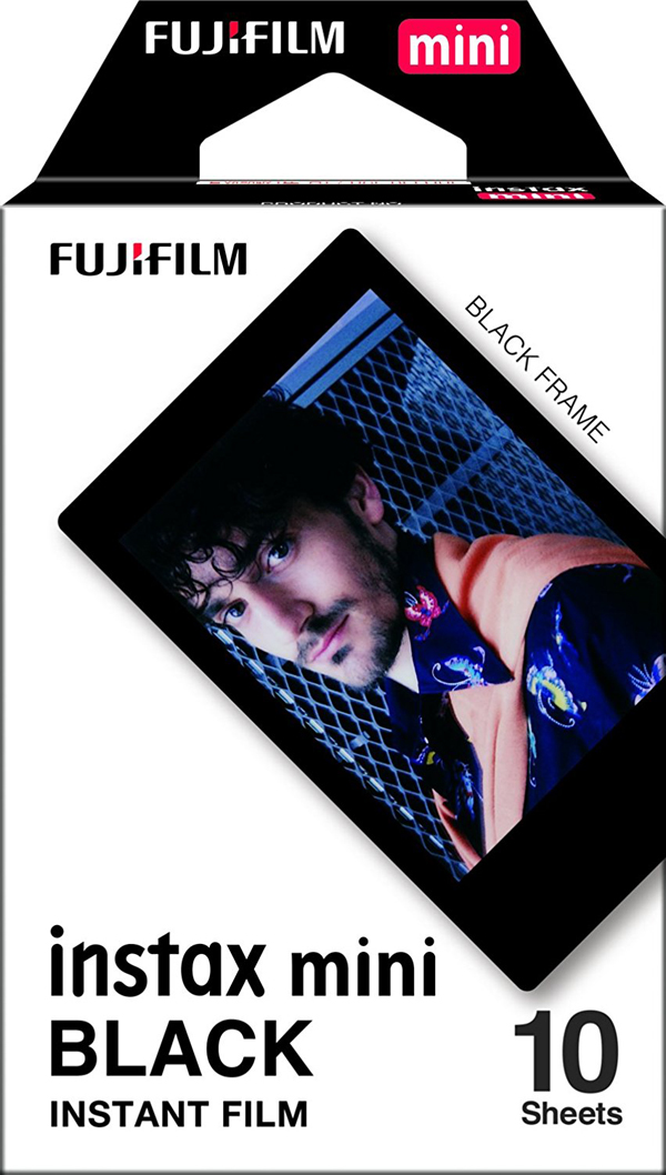 Fujifilm Instax Film Mini black frame 4547410341300