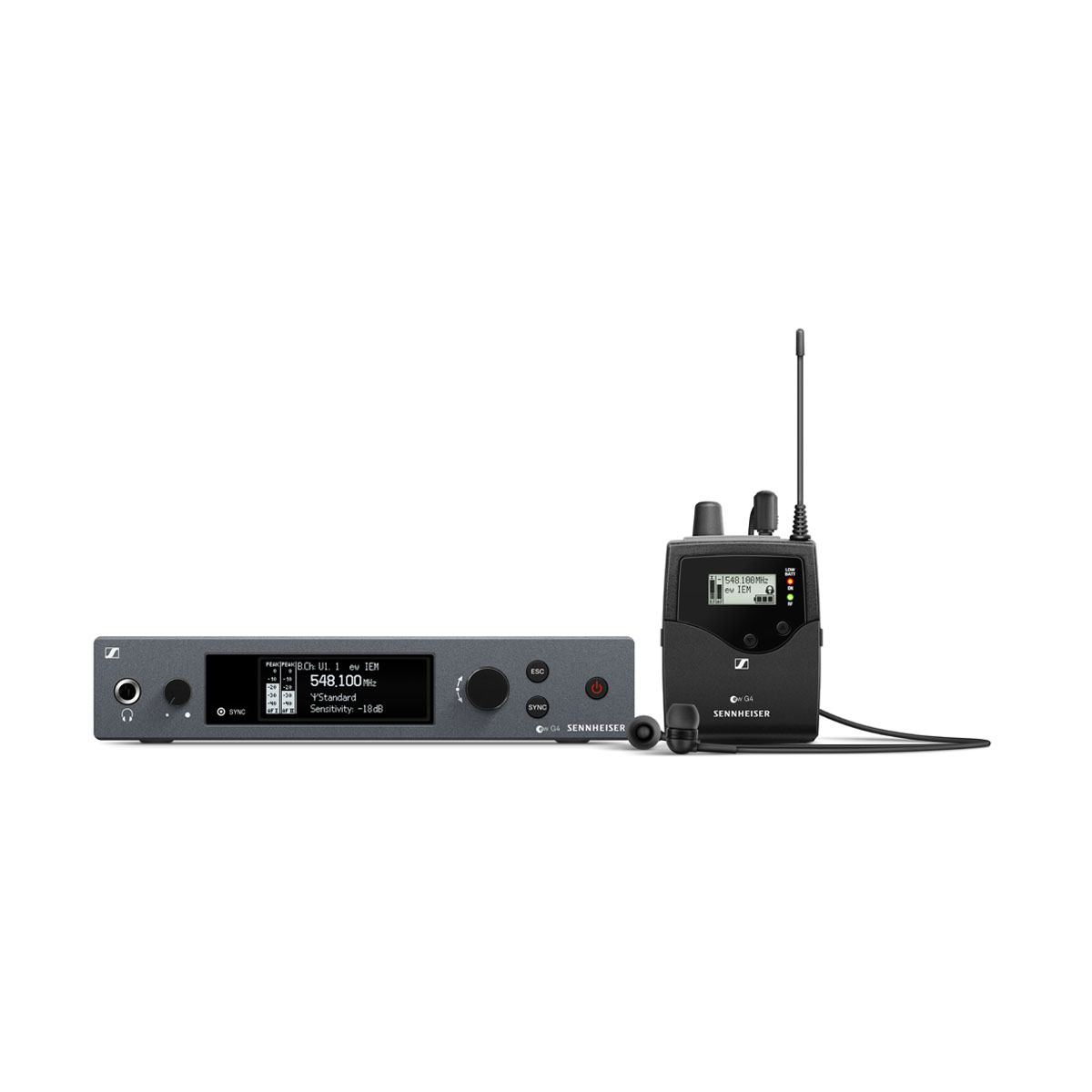 Sennheiser ew IEM G4-A, drahtloses Stereo InEar Mo 4044155262612