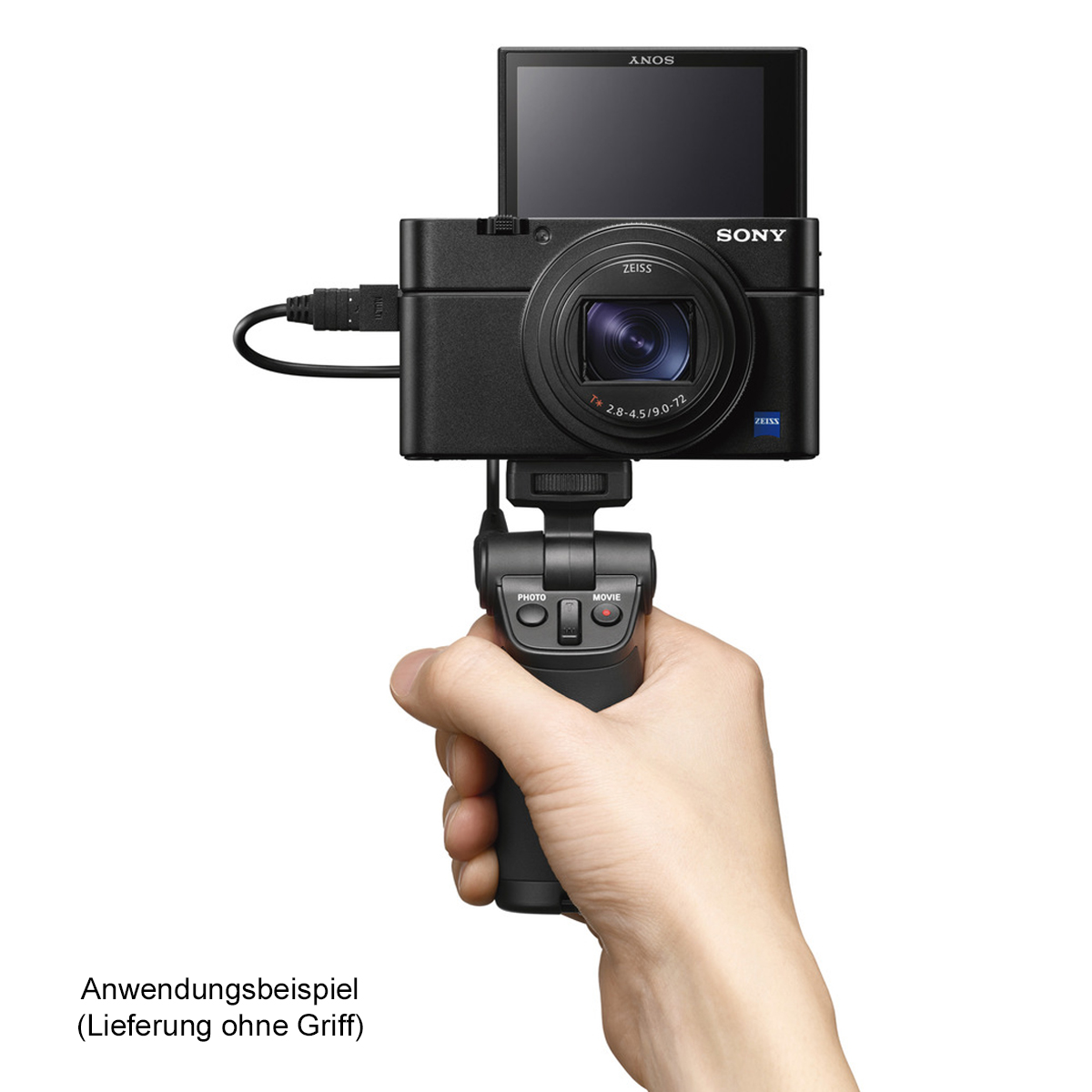Sony DSC-RX100 VII A schwarz Kompaktkamera 4548736163683